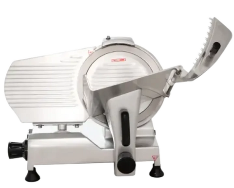 BakeMax BMMSM10 Commercial Electric Countertop Gravity Feed 10 Inch Meat Slicer