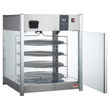 BakeMax BMPW418 Titan Series Countertop Electric 4-Tier 18 Inch Rotating Pizza Warmer