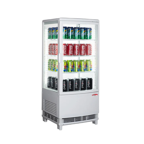 BakeMax BMRCD01 Titan Series Electric Countertop Refrigerated Display Case
