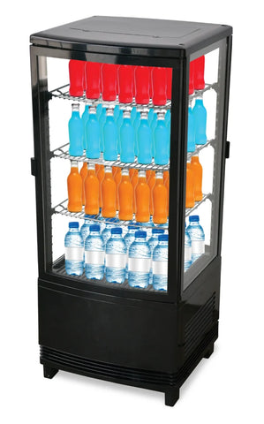 BakeMax BMRCD02 Titan Series Electric Countertop Refrigerated Display Case