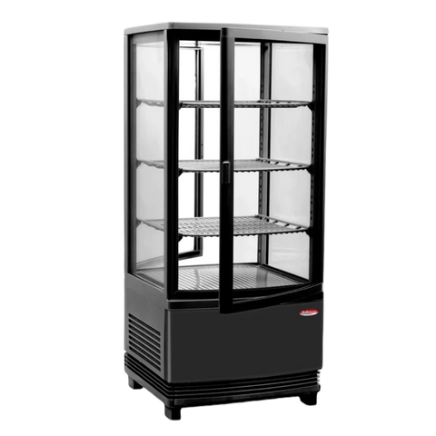 BakeMax BMRCD02 Titan Series Electric Countertop Refrigerated Display Case