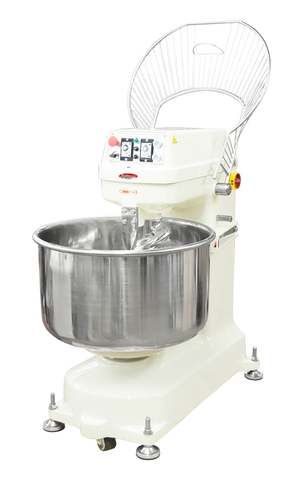 BakeMax BMSM040 Heavy Duty Floor Model 2 Speed 40KG Dough Spiral Mixer