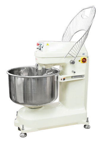 BakeMax BMSM070 Heavy Duty Floor Model 2 Speed 70KG Dough Spiral Mixer