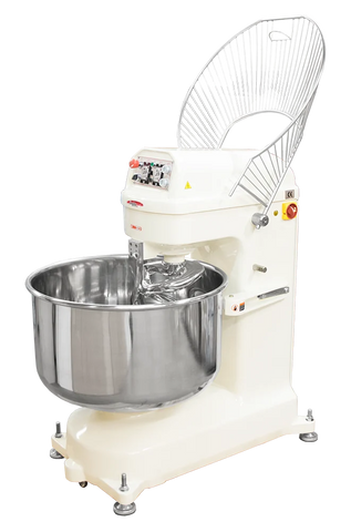 BakeMax BMSM080 Heavy Duty Floor Model 2 Speed 80KG Dough Spiral Mixer