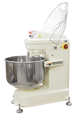 BakeMax BMSM080 Heavy Duty Floor Model 2 Speed 80KG Dough Spiral Mixer