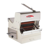 BakeMax BMSS001 Countertop Electric Artisan Safety Hard Crusted Bread Slicer with 5/8" Slice Thickness