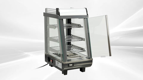BakeMax BMTSC14 Titan Series Countertop 14 Inch Wide Electric Heated Display Case