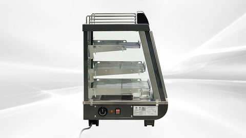 BakeMax BMTSC14 Titan Series Countertop 14 Inch Wide Electric Heated Display Case