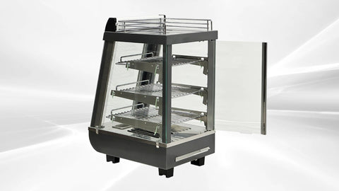 BakeMax BMTSC14 Titan Series Countertop 14 Inch Wide Electric Heated Display Case