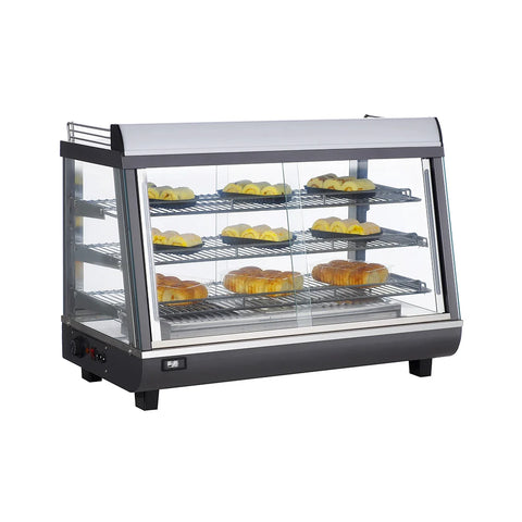 BakeMax BMTSC36 Titan Series Countertop 36 Inch Wide Electric Heated Display Case