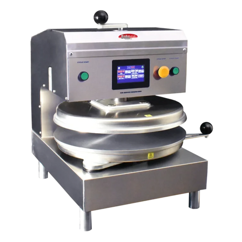 BakeMax BMTXESS Countertop Electric Stainless Steel Automatic 18 Inch Tortilla Press