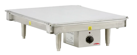 BakeMax BMTXW1620 Countertop Electric 16" x 20" Flat Grill Tortilla Warmer