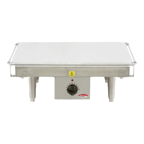 BakeMax BMTXW1620 Countertop Electric 16" x 20" Flat Grill Tortilla Warmer
