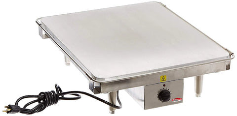 BakeMax BMTXW1620 Countertop Electric 16" x 20" Flat Grill Tortilla Warmer