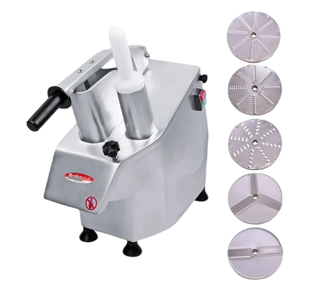 BakeMax BMVC001 Commercial Countertop Electric Vegetable Slicer and Grater