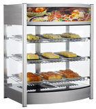 BakeMax Titan Series BMCBF25 25 Inch Wide Countertop Full-Service Heated Display Case