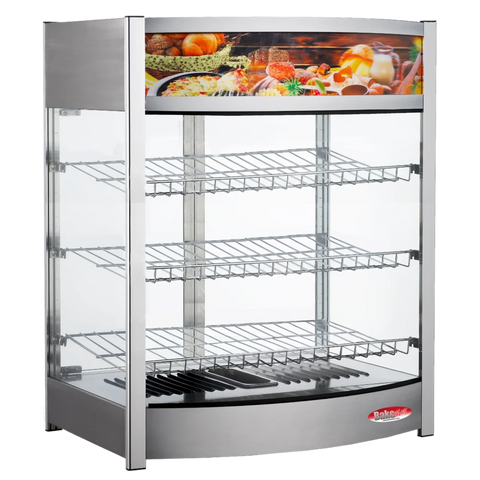 BakeMax Titan Series BMCBF25 25 Inch Wide Countertop Full-Service Heated Display Case