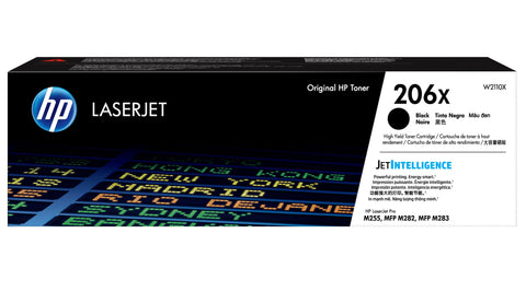 HP 206X High Yield Black Original LaserJet Toner Cartridge