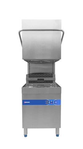 OMC-49209 - Omcan Essential Series Upright High Temperature Dishwasher with Digital Control