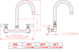 Omcan Restaurant Faucet