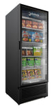 Omcan 41221 - Imbera 30" One (1) Glass Door Freezer, 23 cu.ft. (651 L), Black
