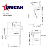 Omcan Underbar Blender Station