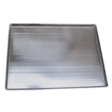 Omcan 44577 - 18″ x 26″ Full Size Whole Perforated Stainless Steel Bun Pan Tray 20 Gauge