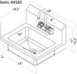 Omcan Hand Sink