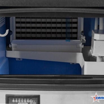 CoolSteel Ice Machine with Bin