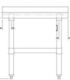 Omcan Equipment Stand