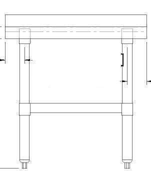 Omcan Equipment Stand