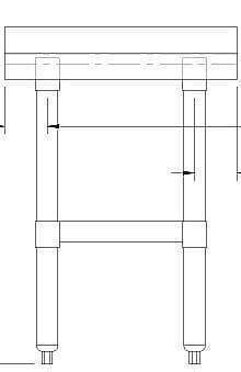 Omcan Equipment Stand