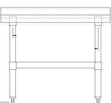 Omcan Equipment Stand