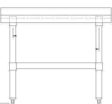 Omcan Equipment Stand