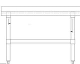 Omcan Equipment Stand