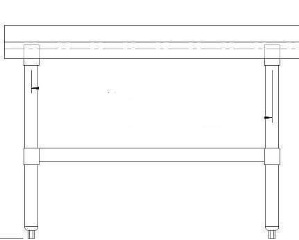 Omcan Equipment Stand