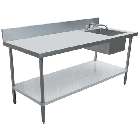 Omcan Work Table with Sink