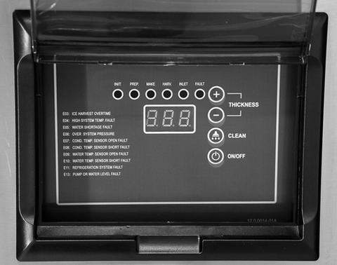 Omcan Ice Machine with Bin