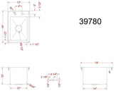 Omcan Commercial Drop In Sink