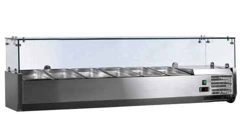 Omcan Refrigerated Topping Rails