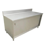 Omcan Work Table with Cabinet