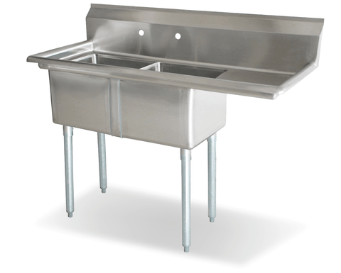 Omcan 2 Compartment Sink