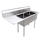 Omcan 2 Compartment Sink