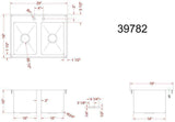 Omcan Commercial Drop In Sink