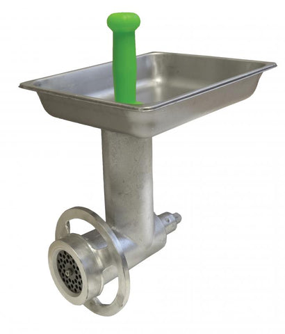 Omcan 10058 - #22 Grinder Head Complete Attachment for Mixers – Fit #22 Drive Hubs