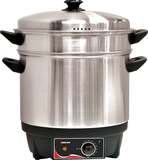 Omcan 11384 - Food Steamer/Boiler with 17 L Capacity
