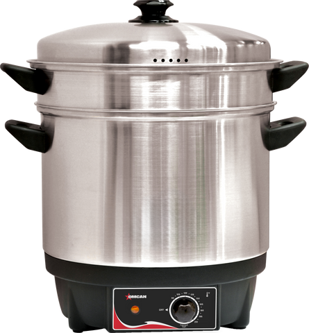 Omcan 11384 - Food Steamer/Boiler with 17 L Capacity