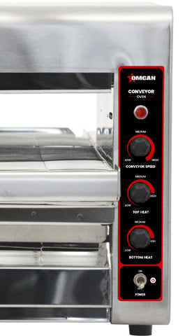 Omcan 11387 - Conveyor Toaster Oven with 14″ Belt – 3.6kW, 240V, 1Ph