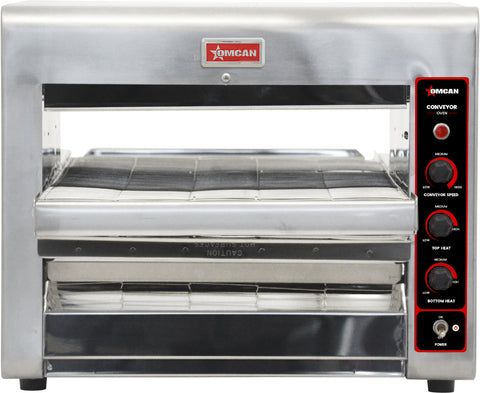 Omcan 11387 - Conveyor Toaster Oven with 14″ Belt – 3.6kW, 240V, 1Ph