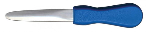 Omcan 11523 - 3 3/4" Oyster Knife with Blue Handle